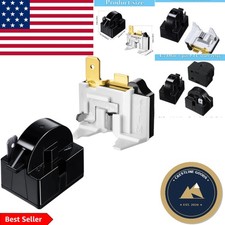 2-Piece PTC Starter Relay  Overload for LG Refrigerators - 15A, Easy Install