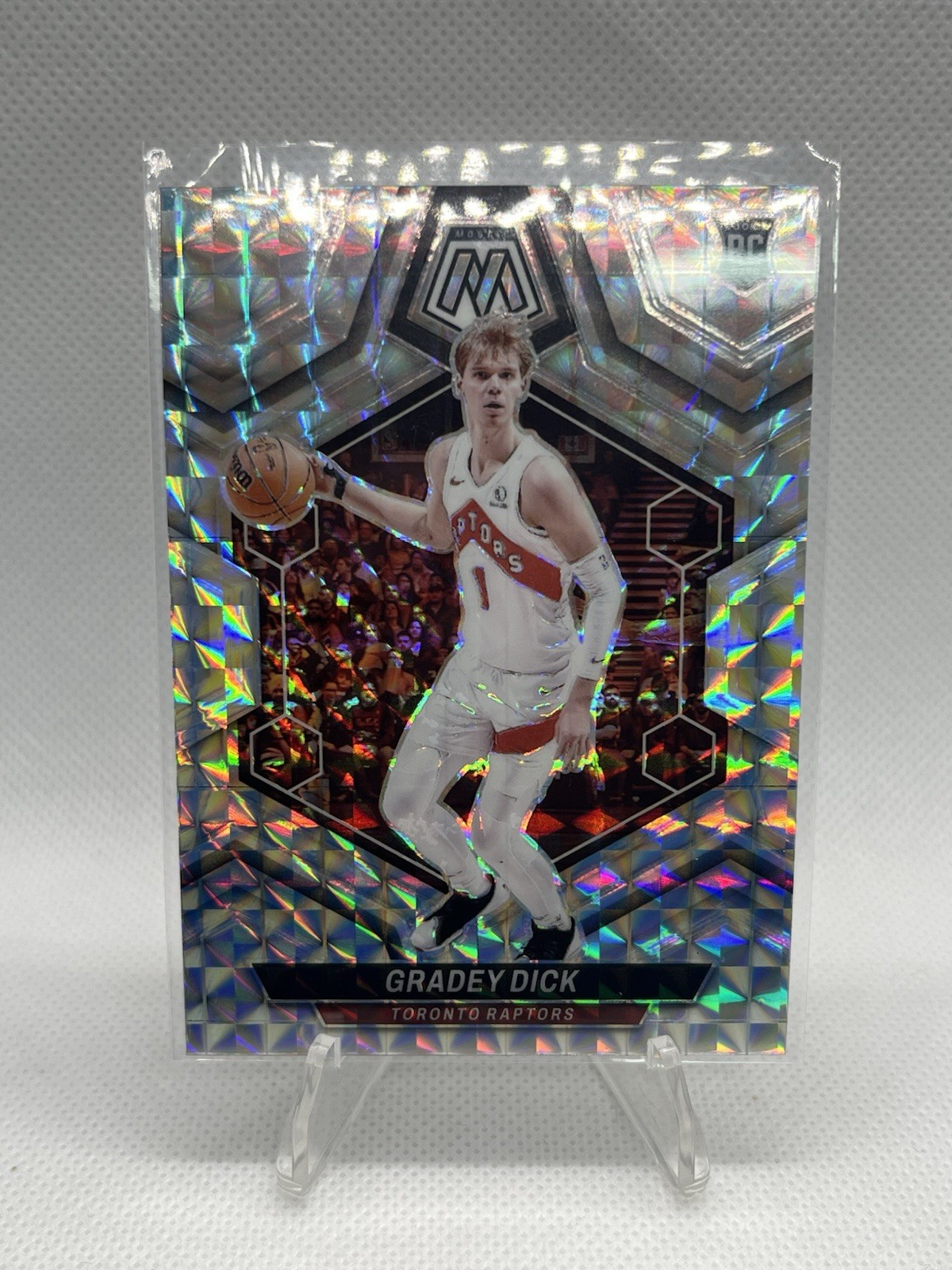 Gradey Dick 2023-24 Panini Mosaic -Silver Mosaic Prizm (RC) #239