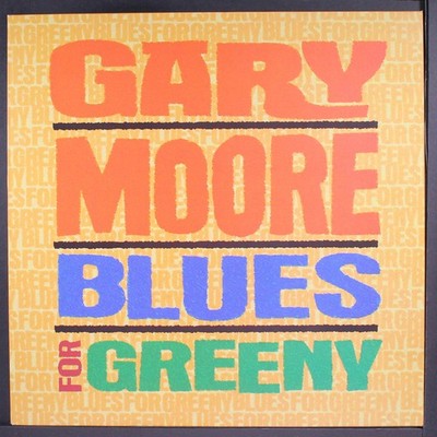 GARY MOORE: blues for greeny VIRGIN 12'' LP 33 RPM UK