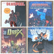 DEADPOOL DRAX DOCTOR STRANGE 4 NEW Marvel Graphic Novels 