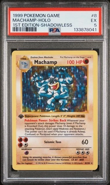 Las mejores ofertas en Tarjetas individuales de Pokémon Machamp de