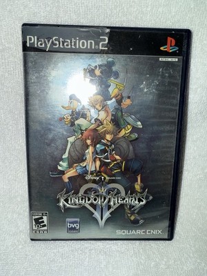 Kingdom Hearts 2 II (Sony PlayStation 2 PS2) Black Label CIB & Reg Card! Tested!