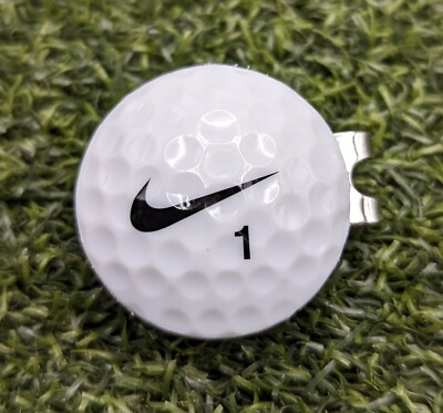 Nike Real Golf Ball Marker With Magnetic Hat Clip