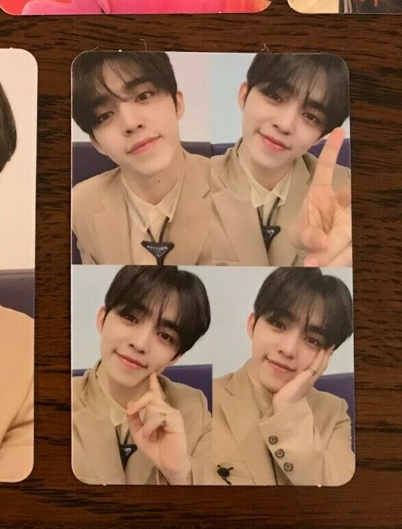 S.COUPS Official Photocard Bookmark SEVENTEEN Heng:garae SVT hana