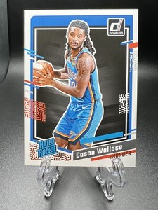 2023-24 Panini Donruss - Rated Rookie #231 Cason Wallace (RC) Thunder
