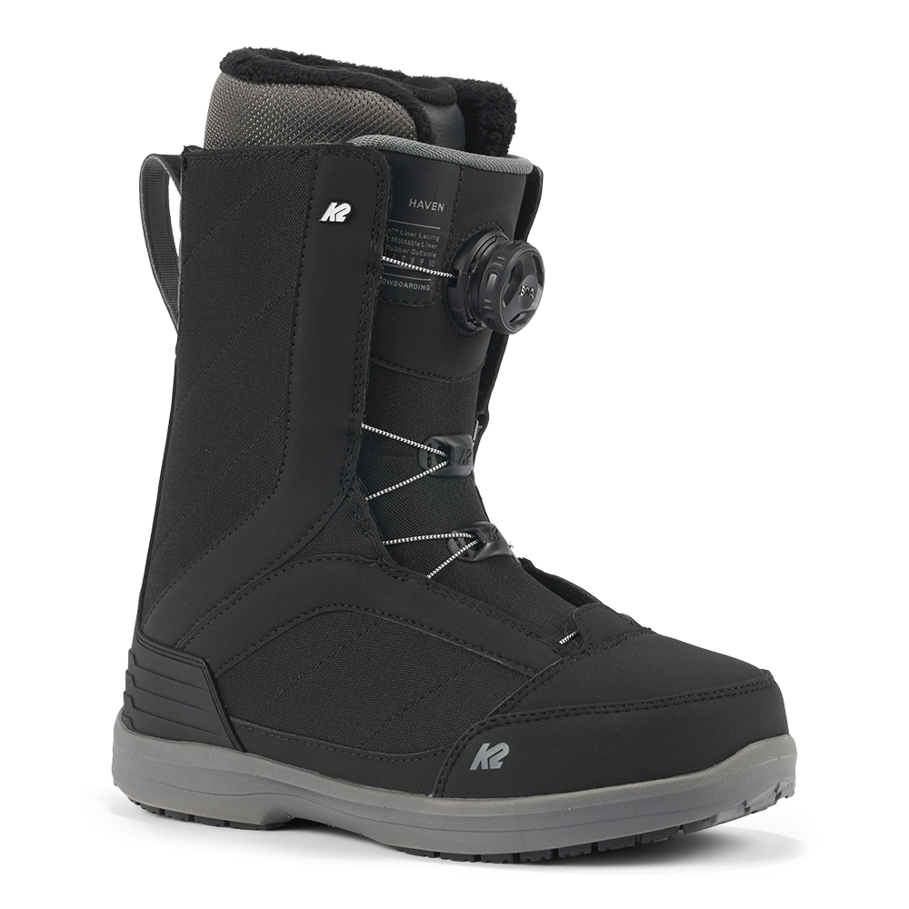 NEW 2024 K2 Haven Women's Snowboard Boots Black - Size 7 | eBay