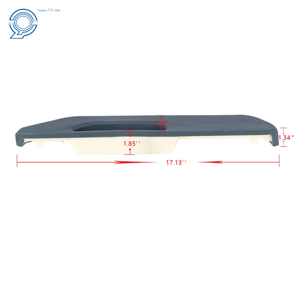 Reposabrazos de puerta izquierda para Chevrolet GMC serie C/K 1988-1994 almohadilla bule delantera Foto 3 de 4