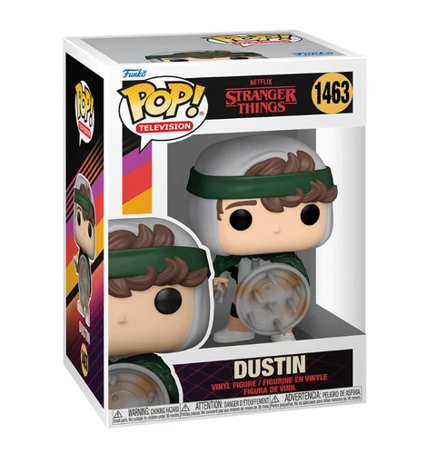 Stranger Things Season 4 Dustin with Shield Funko Pop! #1463