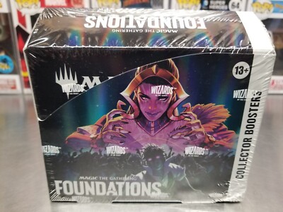 MTG Magic the Gathering Foundations Collector Booster Box New Sealed