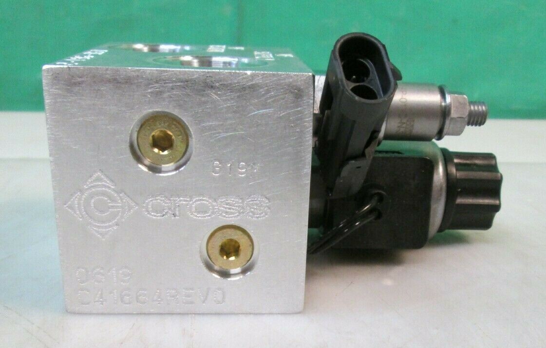NEW CROSS HYDRAULIC VALVE ASSEMBLY BLOCK Grelly USA