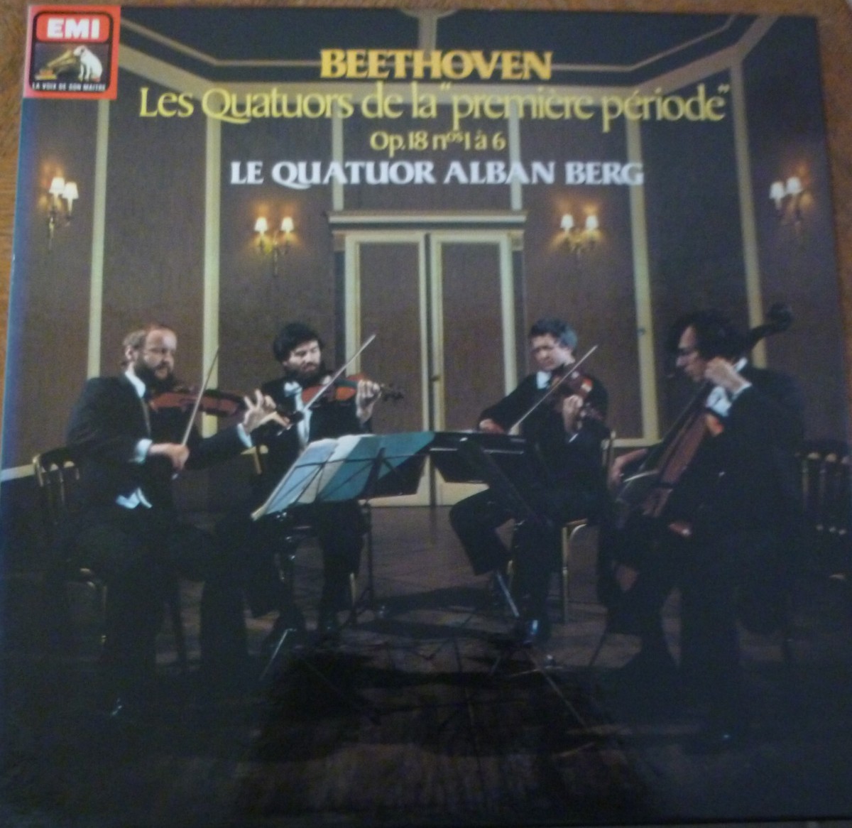 ALBAN BERG QUARTET / BEETHOVEN the early quartets op.18 nos 1-6