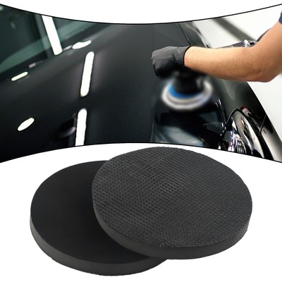 2x 6 Mahlen Polierscheibe Pad Zuhause Auto Care Wash Feiner Reinigung Schwamm