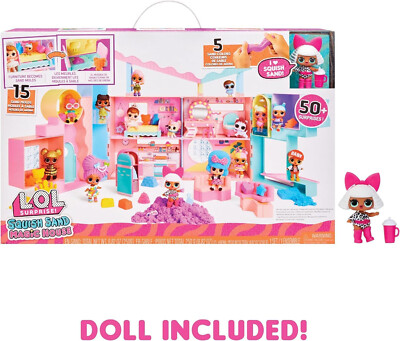 LOL Surprise Squish Sand Magic House mit Sammelpuppe Spielset+ Diva