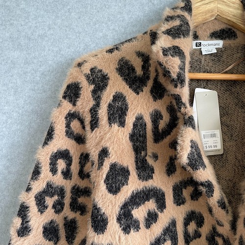 Rockmans Womens Animal Print Pockets RRP $99.99 BNWT Size L - Picture 5 of 11