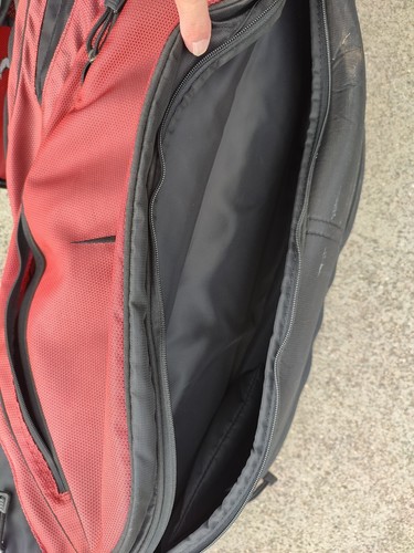 NIKE 6-WAY CART GOLF BAG BURNT ORANGE - Picture 16 of 20