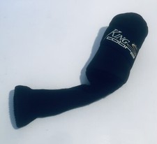 KING COBRA Black Driver Golf Club HEAD COVER Embroidered Logo