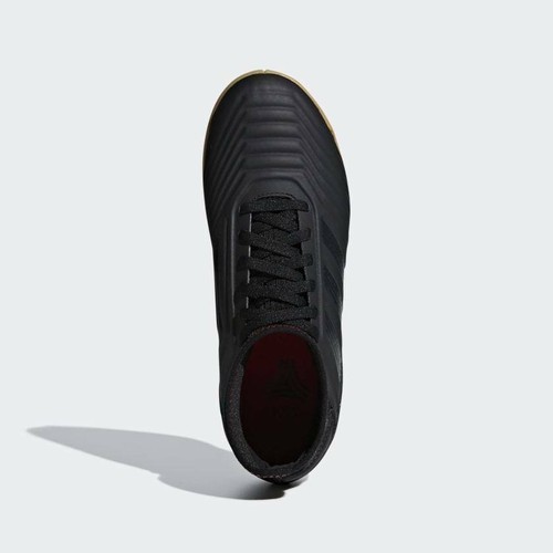 Youth Adidas Kids Predator Tango 19.3 Indoor IN Soccer Shoes Black D98015 10.5K - Picture 6 of 6