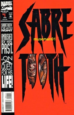 1993 SABRETOOTH #1  1st Solo Book  Collector 1st Issue ~ Wolverine  NM ~ @LOOK@