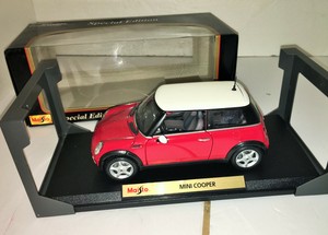 maisto mini cooper 1 18