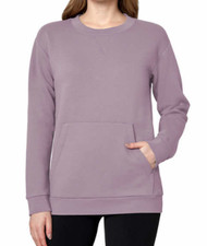 NEW Mondetta Women's Heavyweight Knit Fleece Crewneck Size XL