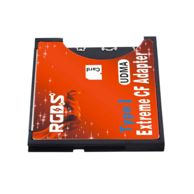 New Extreme Compact Flash Card Adapter SD SDHC SDXC WIFI Eye-fi SD to Type I CF