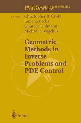 Geometric Methods in Inverse Problems and PDE Control - 9781441923417