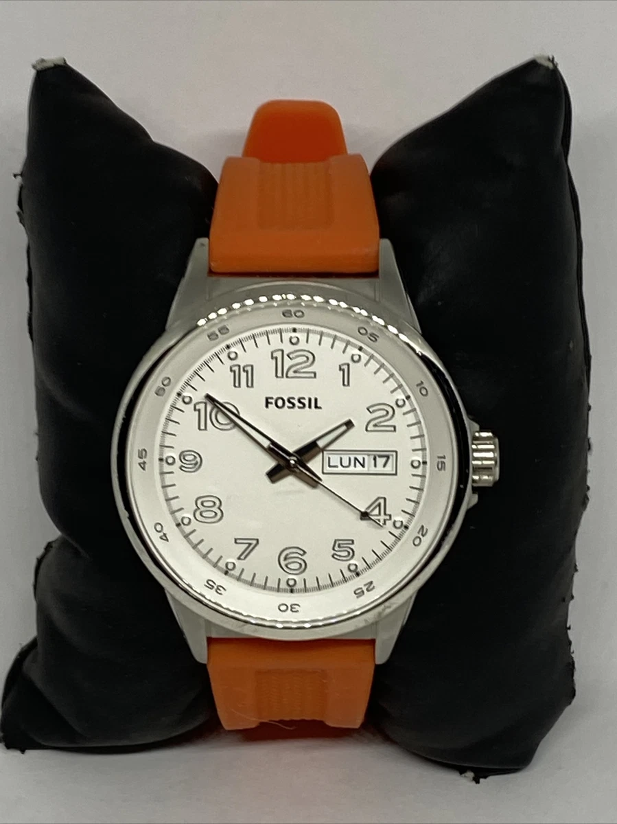 Fossil 22mm cheap silicone strap