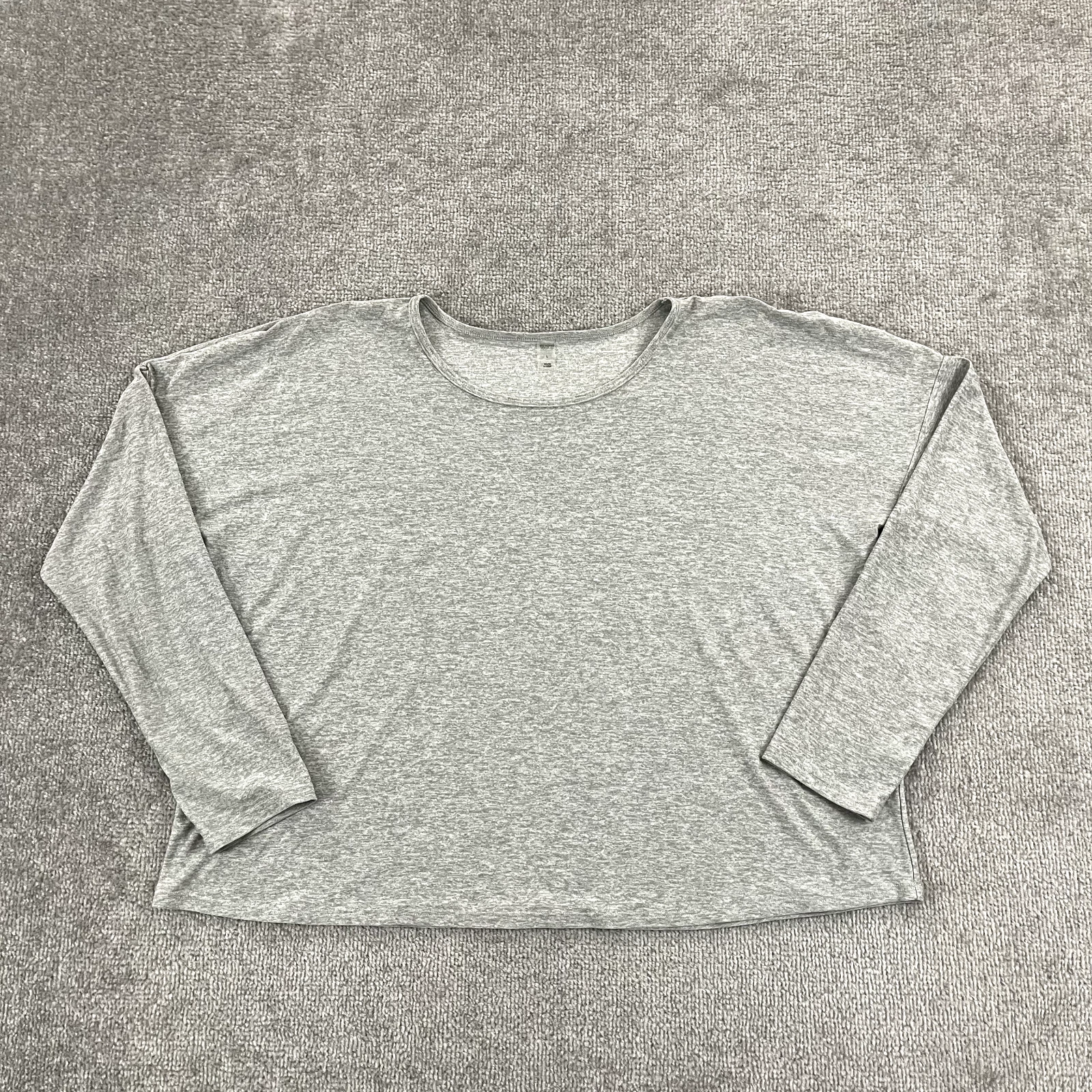 beyond-yoga featherweight morning pullover crop oversized shirt