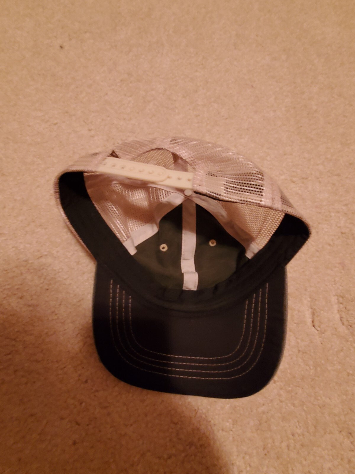 Solid Blank Gray Grey Mesh Snapback Adjustable  C… - image 2