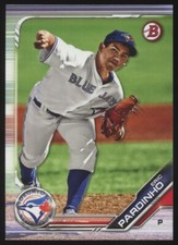 2019 BOWMAN DRAFT BD-21 ERIC PARDINHO PAPER BASE QTY AVAIL BLUE JAYS