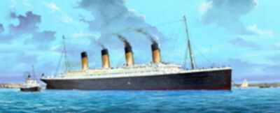 NEW Trumpeter 1/200 R.M.S Titanic w/LED Lights #03719 Model Kit