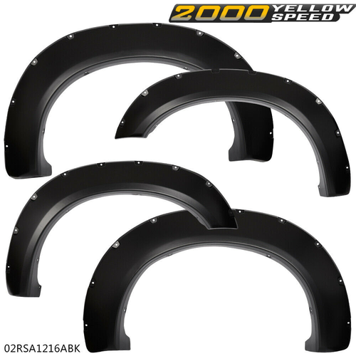 FENDER FLARES FIT FOR 2011 2012 2013 2014 2015 2016 FORD F250 / F350