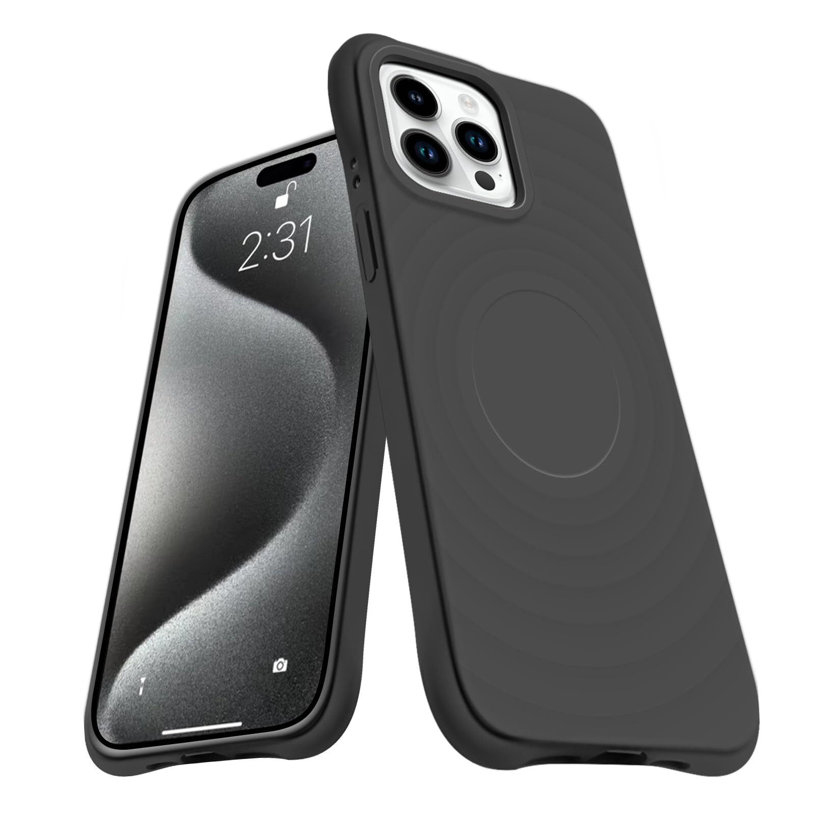 for iPhone 15 Pro Case MagSafe Compatible Silicone Shockproof iPhone 15 Pro 207