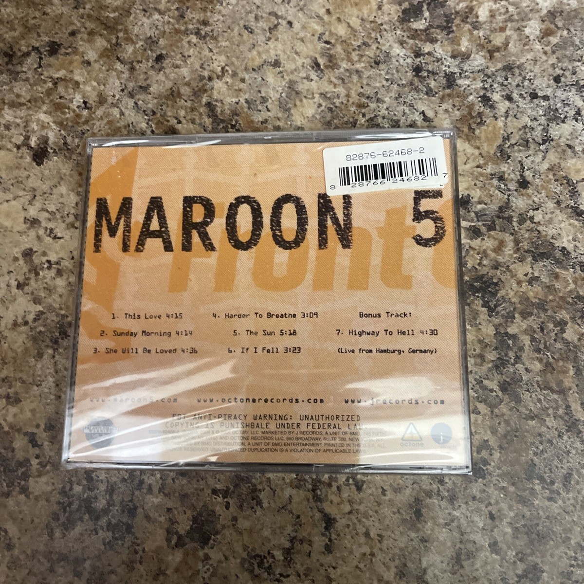 Maroon 5 - 1.22.03.Acoustic (CD, 2004, Octone/J Records