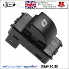 FRONT RIGHT ELECTRIC WINDOW SWITCH  FOR CITROEN BERLINGO PEUGEOT PARTNER 6490.HQ
