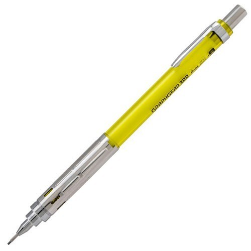Pentel GraphGear 300 Mechanical Pencil 4/Pk Drafting 0.3mm 0.5mm 0.7mm 0.9mm