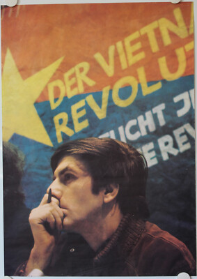 Rudi Dutschke, Vietnamkonferenz, APO, Studentenbewegung, Poster, Plakat, 1968