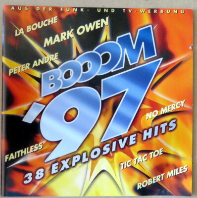 Boom '97 - Faithless, Robert Miles, No Mercy, La Bouche u.a. - 2 CDs