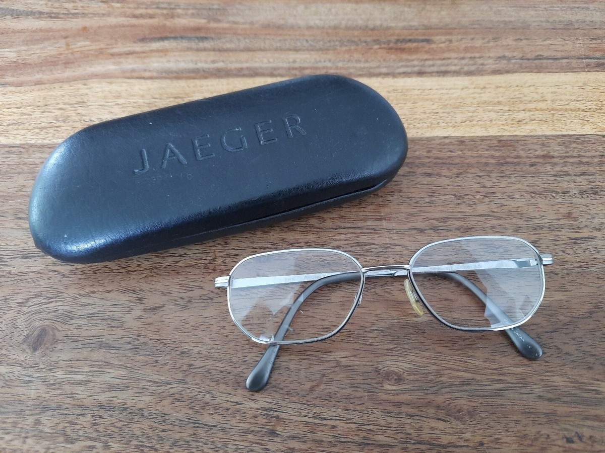JAEGER Glasses Titanium frame MOD: 212 15/17 Vintage with