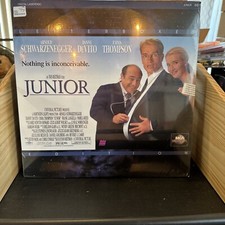 JUNIOR Laserdisc LD WIDESCREEN FORMAT BRAND NEW SEALED ARNOLD SCHWARZENEGGER 
