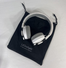 LilGadgets Untangled Pro Wireless Headphones White Shareable Audio Bluetooth