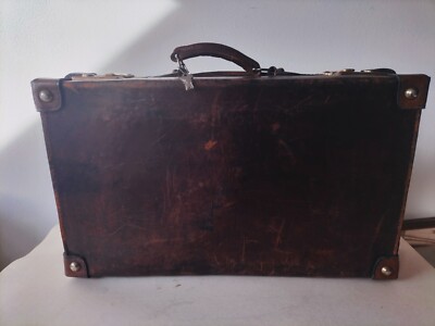 Leather Vintage Retro Suitcase Classic Car 1940 UK