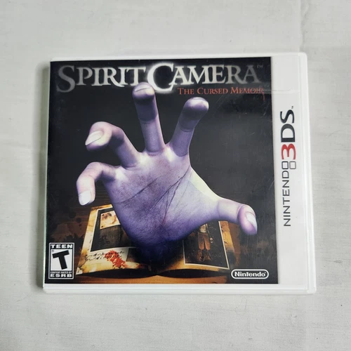 Spirit Camera: The Cursed Memoir (Nintendo 3DS, 2012) BOX & MANUAL ONLY