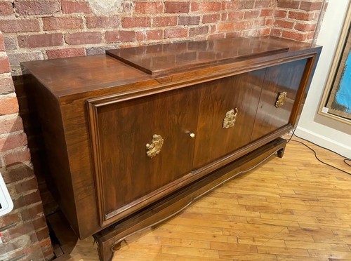 Early Mid 20th Century French Jules Leleu Monumental Art Deco Buffet Sideboard - Picture 2 of 16