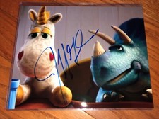 Toy Story Hand Signed Jeff Garlin Voice of Buttercup, the Unicorn 8x10 Photo 