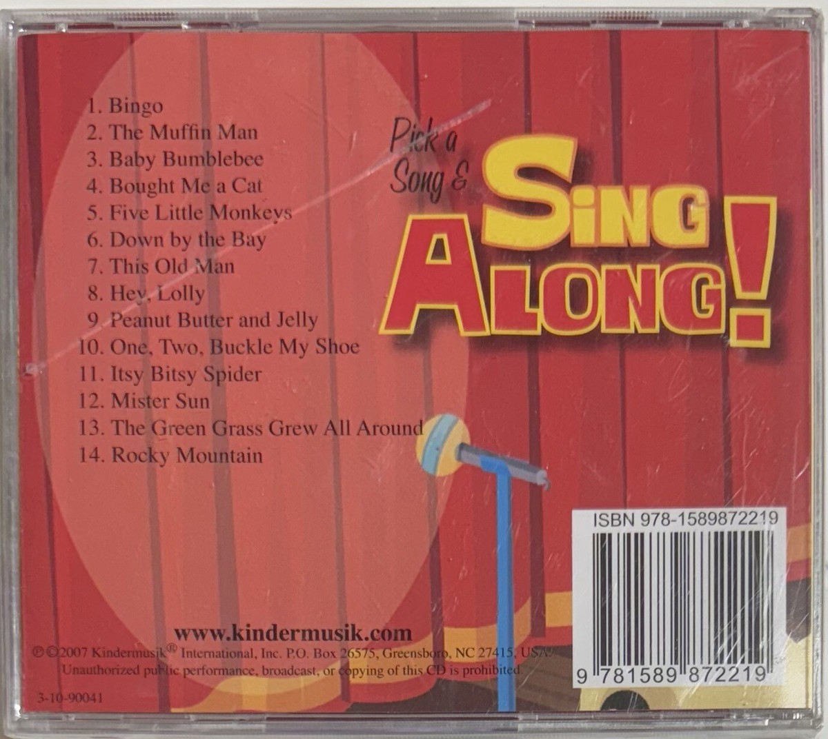 Sing Along! Sing and Move with Kindermusik (CD, 2007) Childrens
