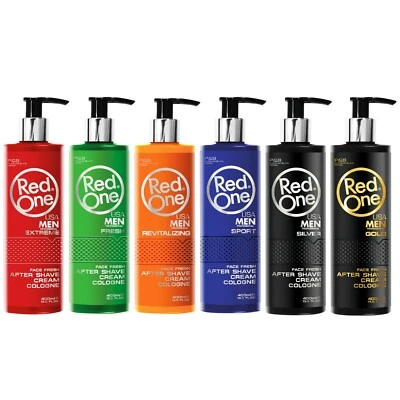 Red One Aftershave Cream Cologne Series / Lotion 400ml - Variety to choose from