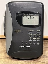 Radio Shack SCP-65 AM/FM Stereo Mate Portable Cassette Player Radio TESTED WORKS