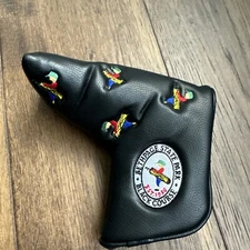 BETHPAGE BLACK - BLACK - Dancing Caddy PRG Blade PUTTER COVER