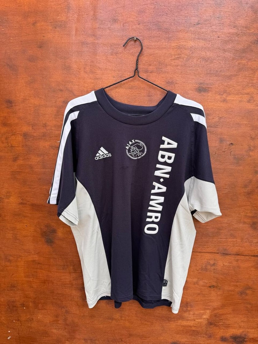 AJAX AMSTERDAM 2001/2002 TRAINING FOOTBALL SHIRT JERSEY ADIDAS